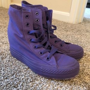 Converse High Top Hidden Wedge Sneaker